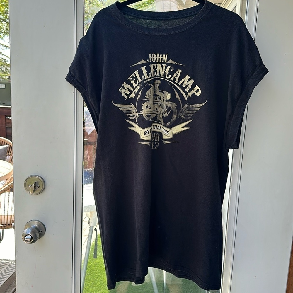 John Melencamp short sleeve no better than this concert T-shirt tour 2012 unisex